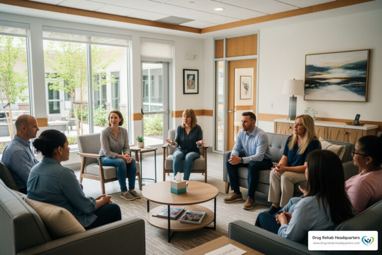 Inpatient treatment center providing detox and recovery programs for addiction