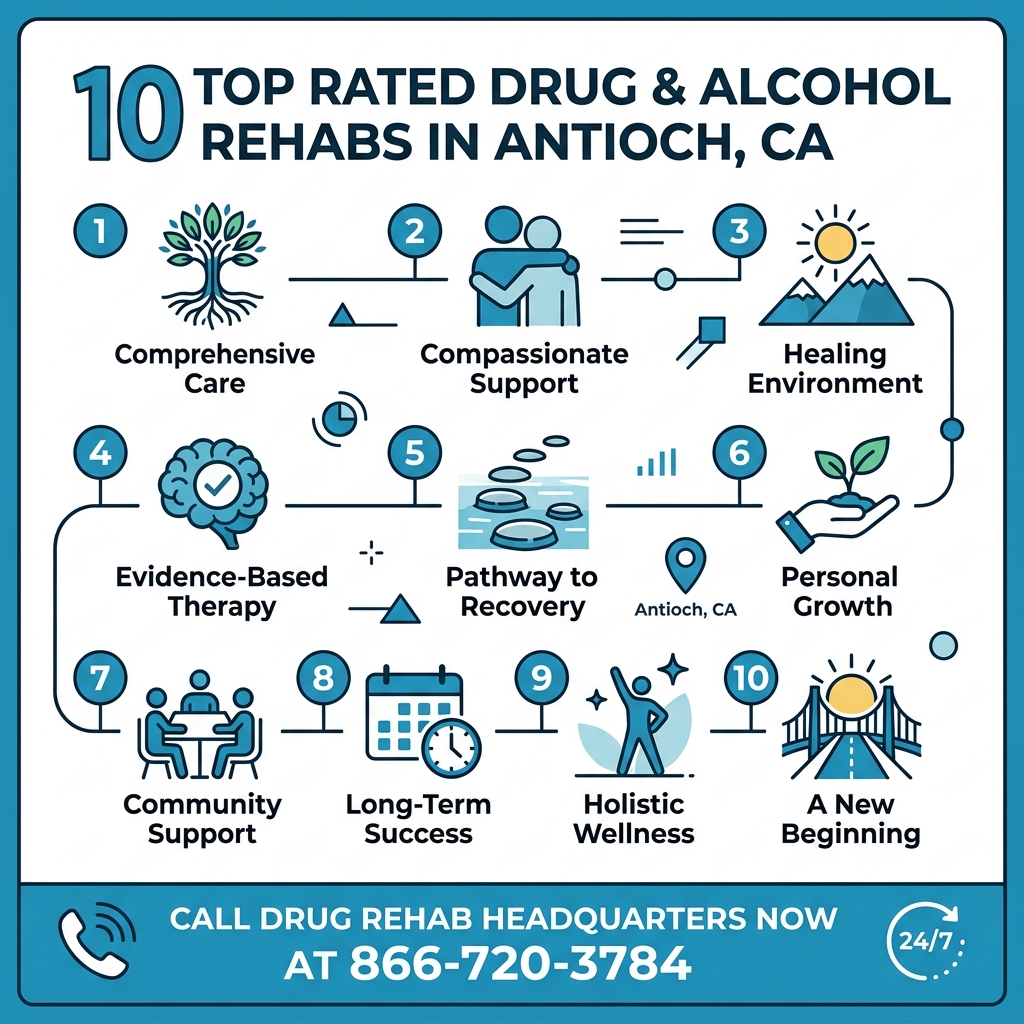 10 Top Rated Drug and Alcohol Rehabs in Antioch, CA