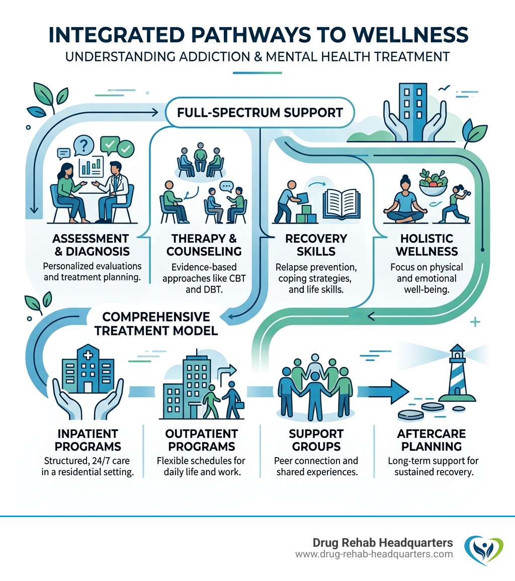 addiction and mental health treatment programs